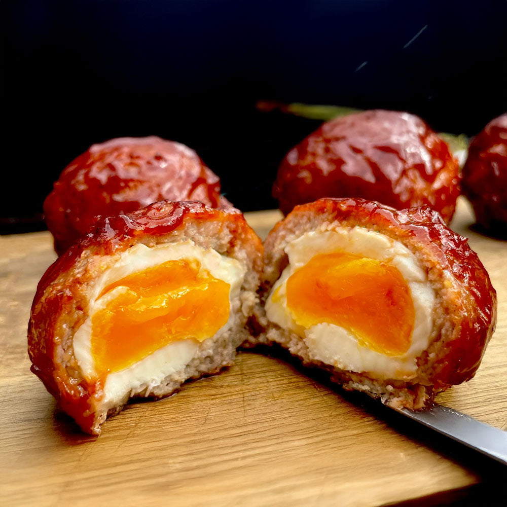 Smoked Scotch Eggs | BBQ-Style, Smoky, and Packed with Flavor
