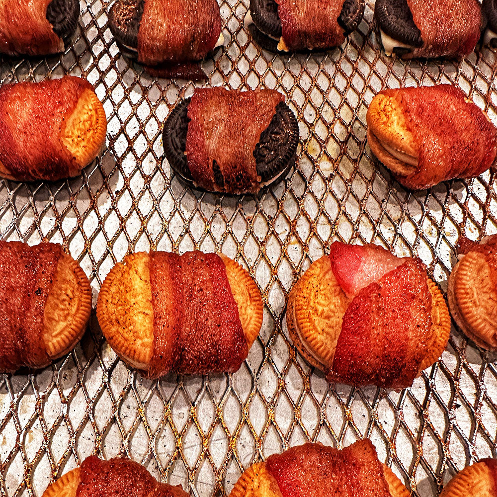 Smoked Bacon Wrapped Oreos