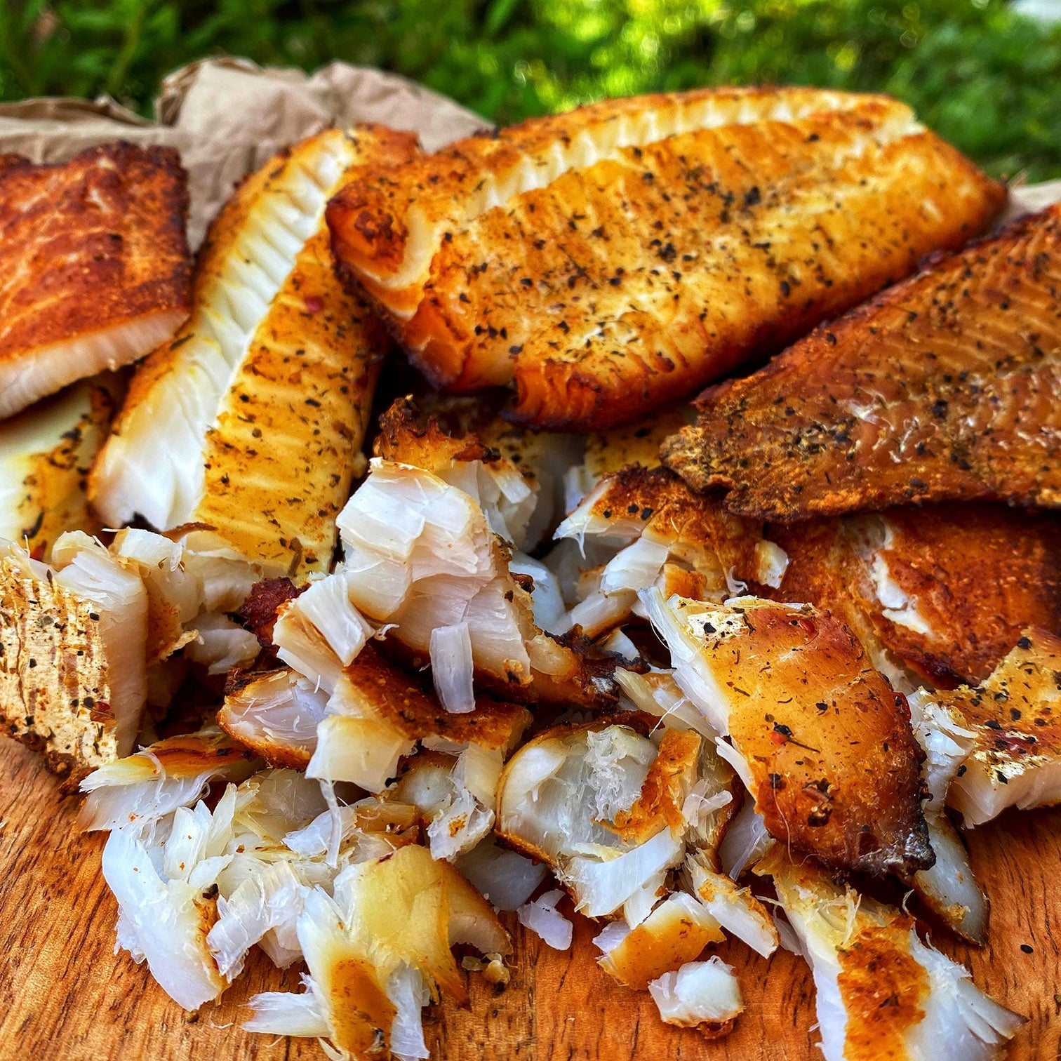 Smoked Fish Fillets with Fin & Fowl and Steak Shake | Florida BBQ ...