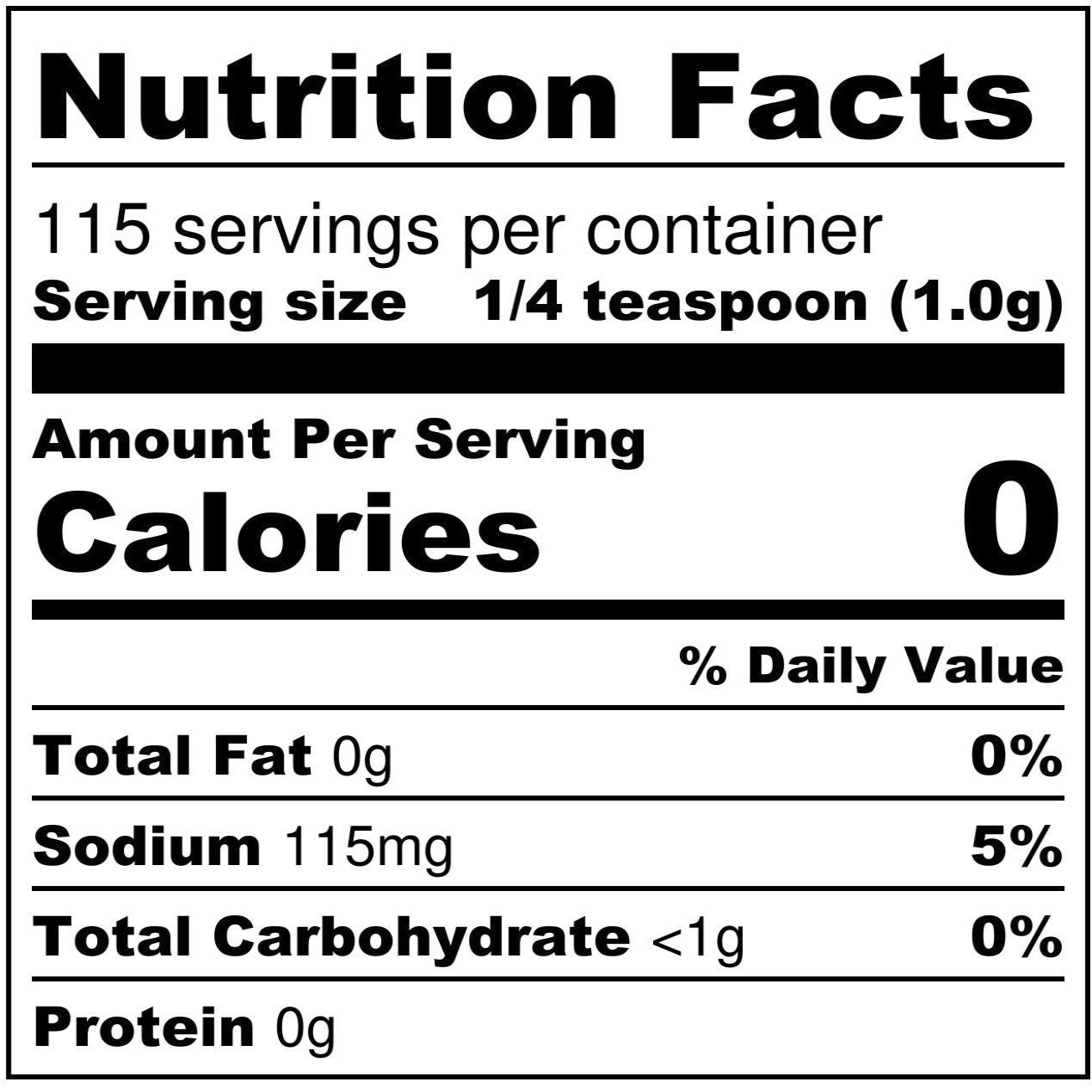 Those Florida Guys Fin and Fowl Nutrition Facts